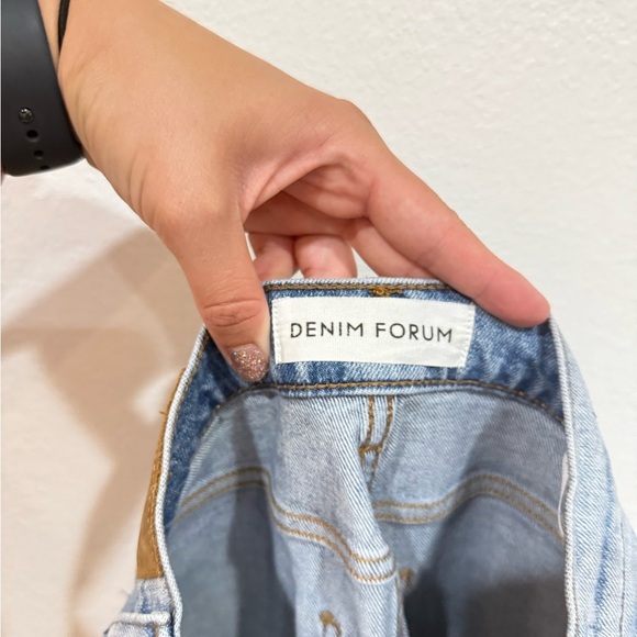 Aritzia Denim Forum The Arlo High Rise Straight 28L Women’s Size 27 - Picture 8 of 14